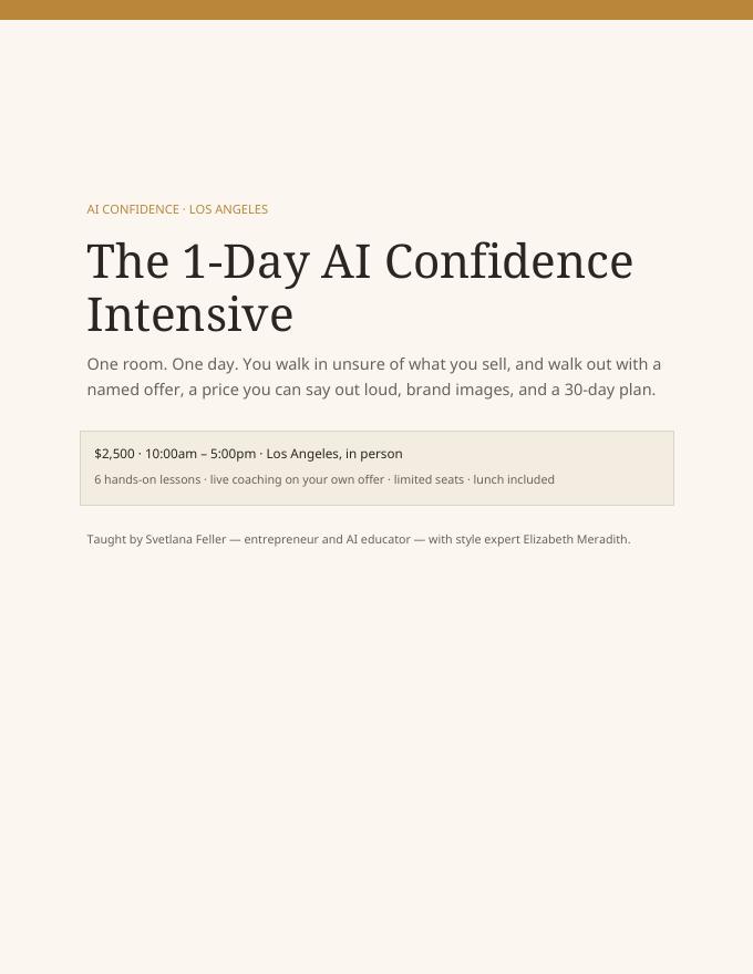 Full workshop guide (PDF) — first page preview